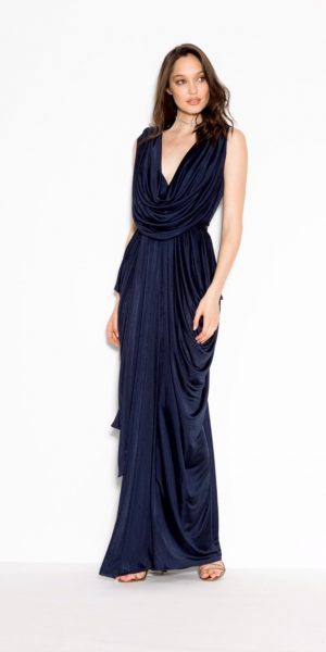 Grecian Draped Gown